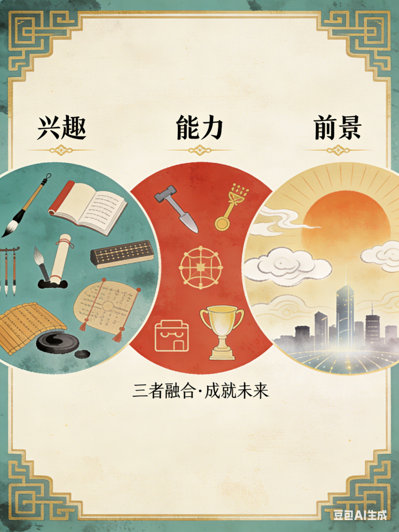 1 興趣能力前景